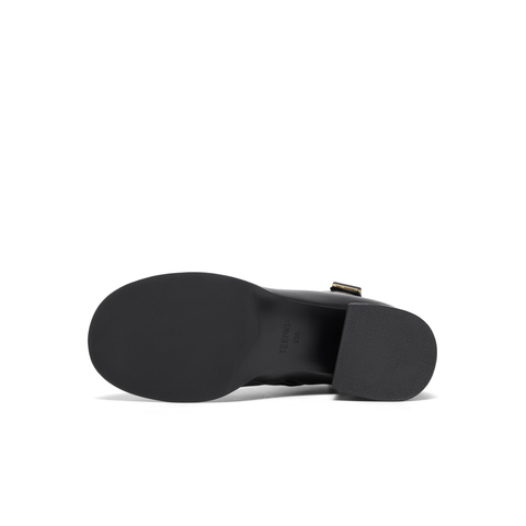 天美意2023冬新款商场同款简约优雅时装靴气质女皮靴BH561DD3