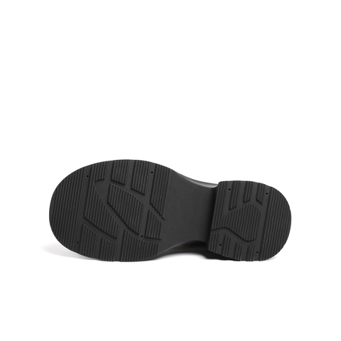 天美意2023冬新款商场同款粗跟英伦时尚短靴女马丁靴CNP41DD3