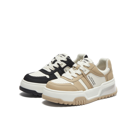 天美意2024春新款商场同款厚底时尚百搭休闲鞋女板鞋BI171AM4