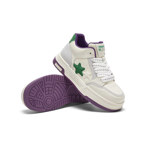 天美意2024春新款商场同款拼色活力运动休闲鞋女板鞋BI151AM4