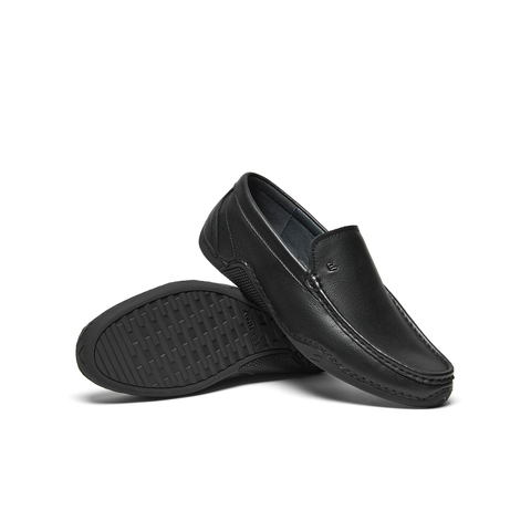 天美意2024春新款商场同款一脚蹬方便百搭男休闲皮鞋3NH01AM4