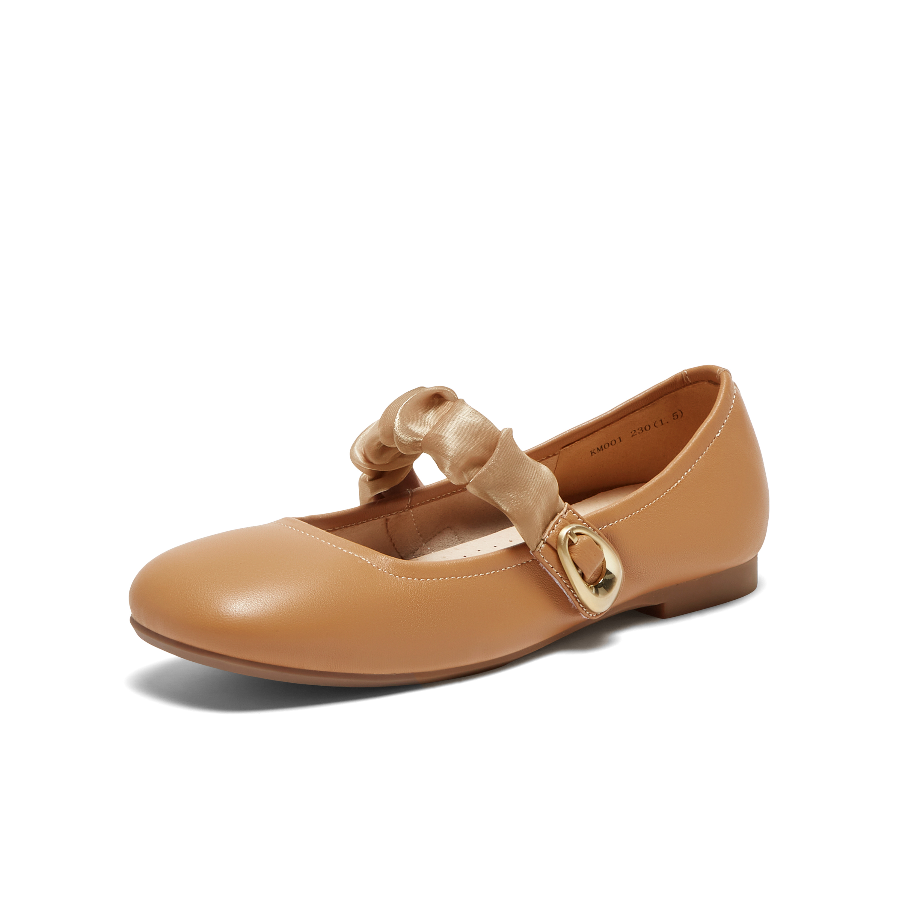 天美意2024春新款浅口单鞋时尚休闲轻便舒适女玛丽珍鞋KM001AQ4