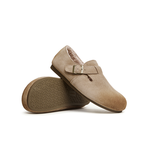 天美意2024春新款休闲百搭复古时尚小众潮流女勃肯鞋KK002AM4