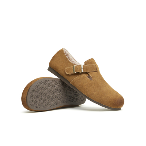 天美意2024春新款休闲百搭复古时尚小众潮流女勃肯鞋KK002AM4