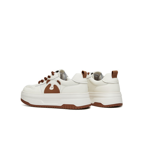 天美意2024春新款商场同款厚底熊猫鞋休闲百搭女板鞋BI721AM4