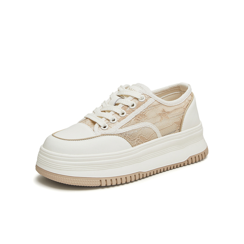 天美意2024夏新款商场同款休闲运动网面透气通勤女板鞋BI941BM4