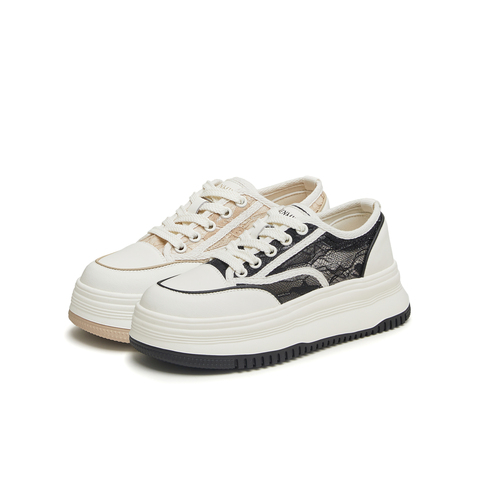 天美意2024夏新款商场同款休闲运动网面透气通勤女板鞋BI941BM4