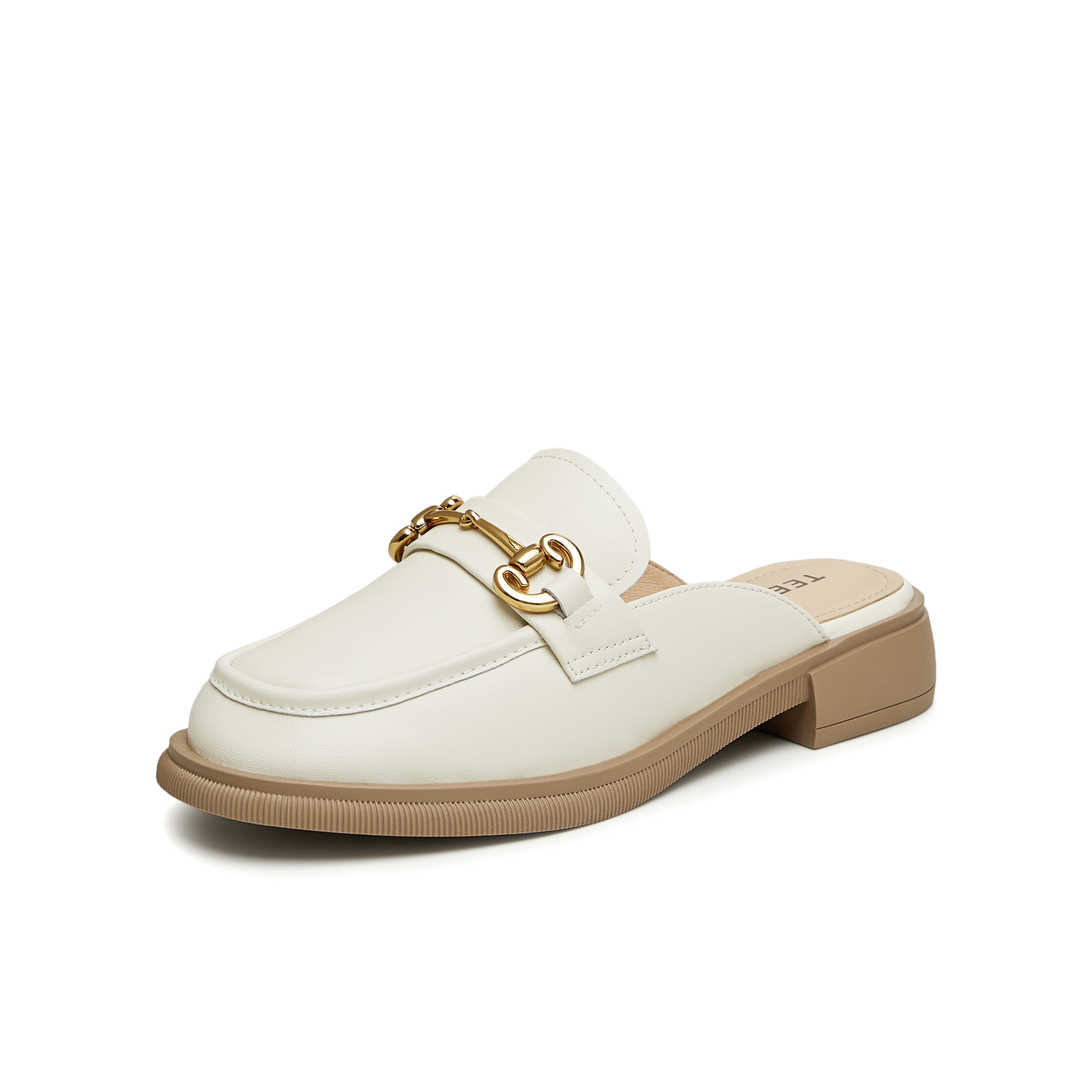 天美意2024夏新款商场同款时尚百搭外穿包头拖女拖鞋CMM06BH4