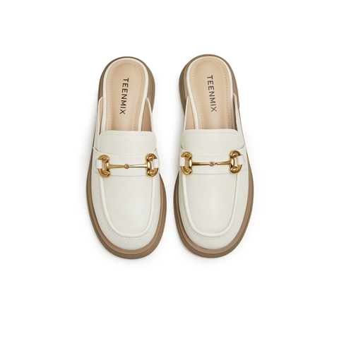 天美意2024夏新款商场同款时尚百搭外穿包头拖女拖鞋CMM06BH4