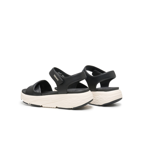 天美意2024夏新款商场同款时尚百搭简约通勤女休闲凉鞋CRD07BL4