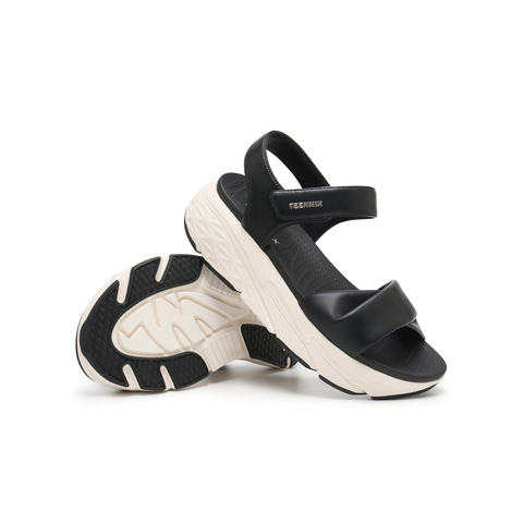 天美意2024夏新款商场同款时尚百搭简约通勤女休闲凉鞋CRD07BL4