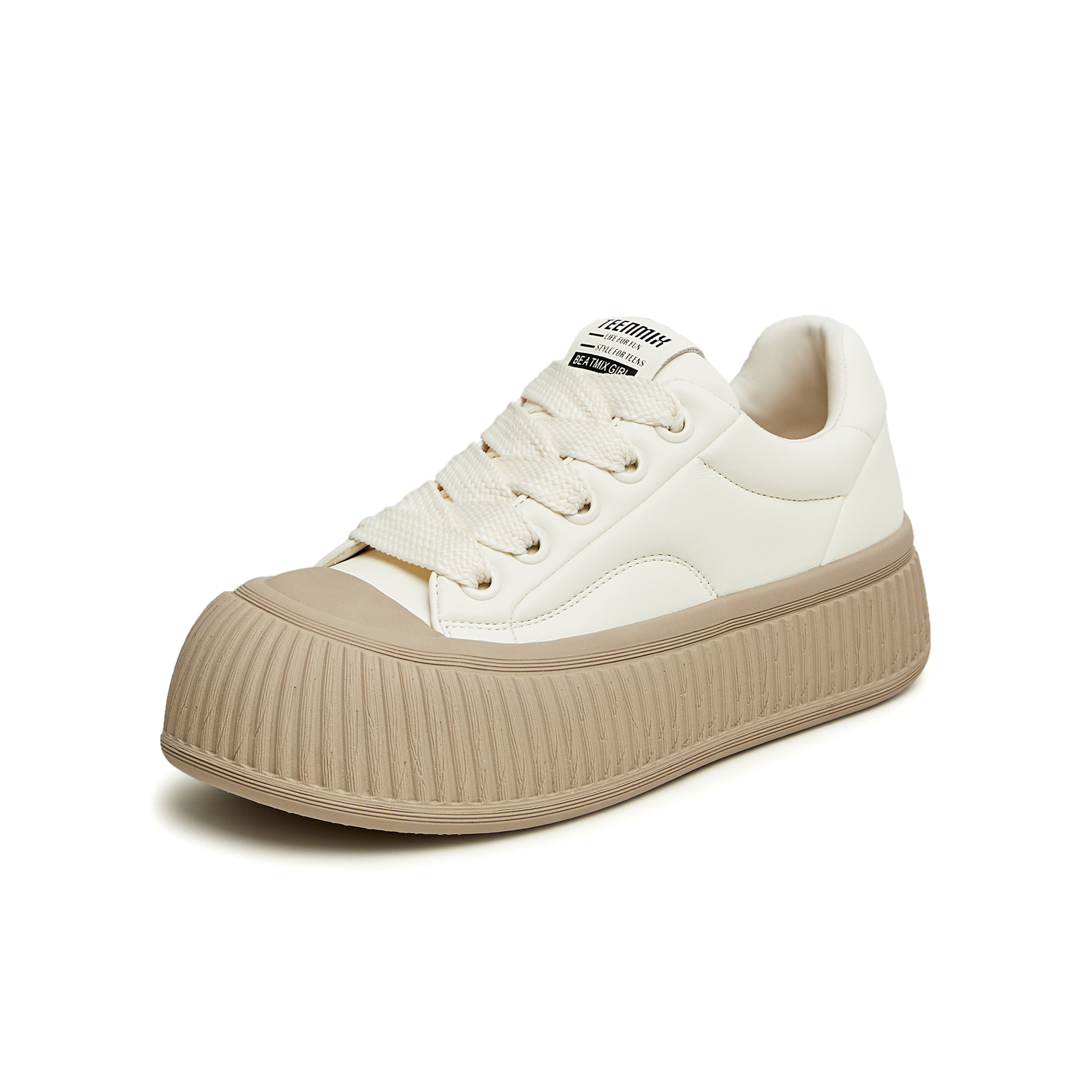 天美意2024春新款商场同款休闲活力饼干鞋板鞋女休闲鞋BF762AM4