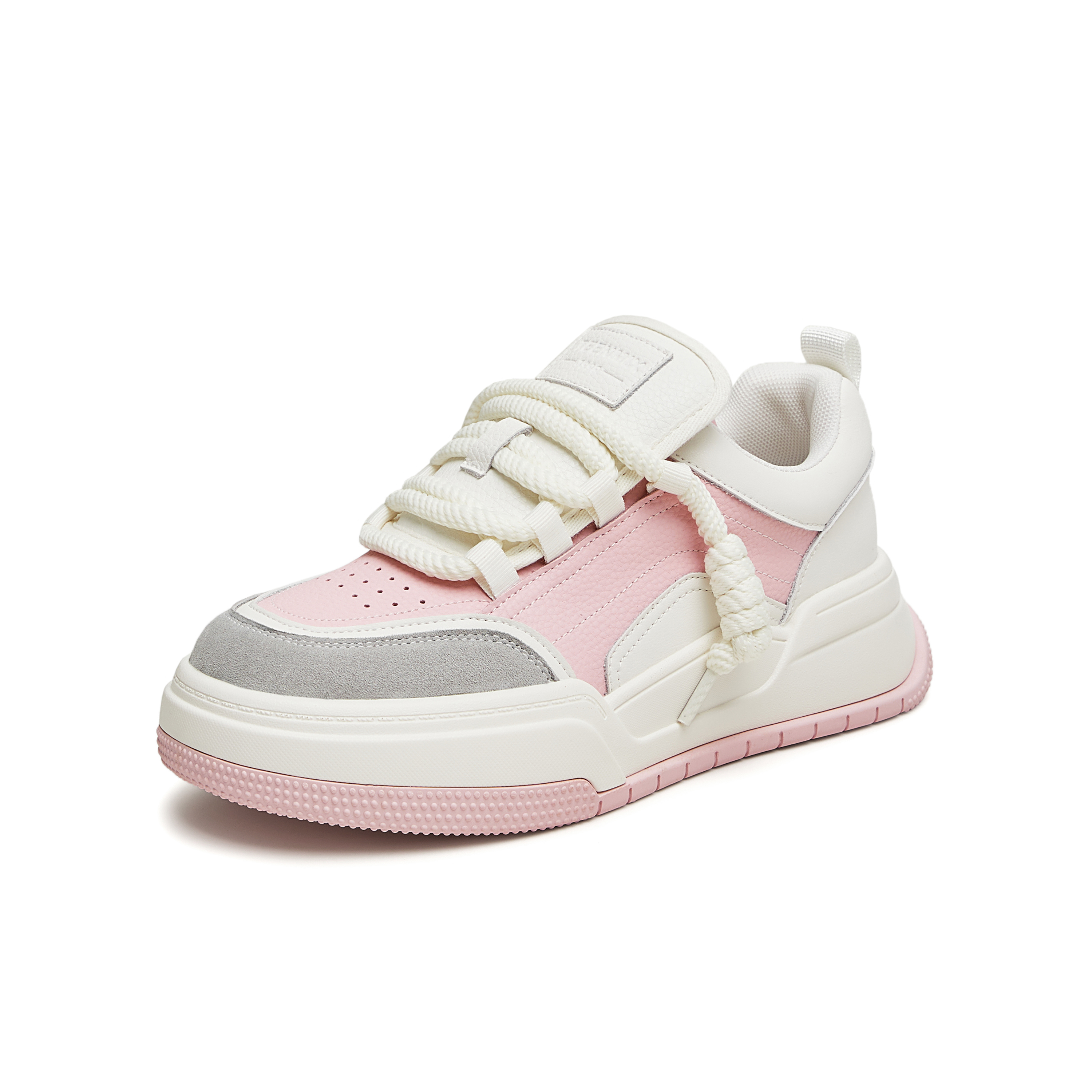 天美意2024春新款厚底活力青春百搭运动休闲鞋女板鞋KB029AM4