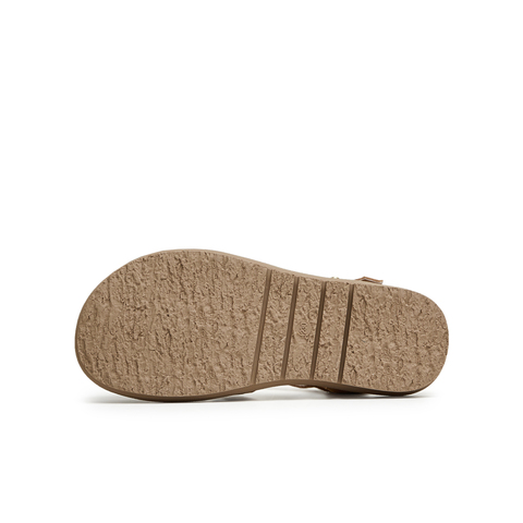 天美意2024夏新款猪笼包头休闲百搭日常户外女罗马凉鞋KL001BL4