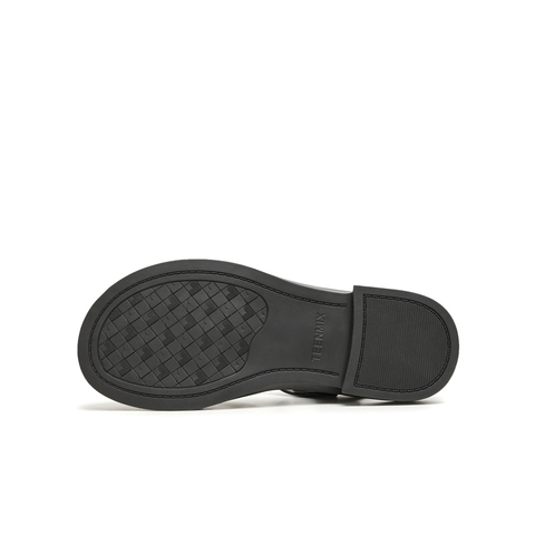 天美意2024夏新款商场同款厚底休闲复古罗马鞋女凉鞋COY32BH4