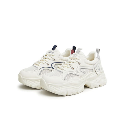 天美意2024夏新款商场同款厚底时尚运动老爹鞋女休闲鞋BJ121BM4