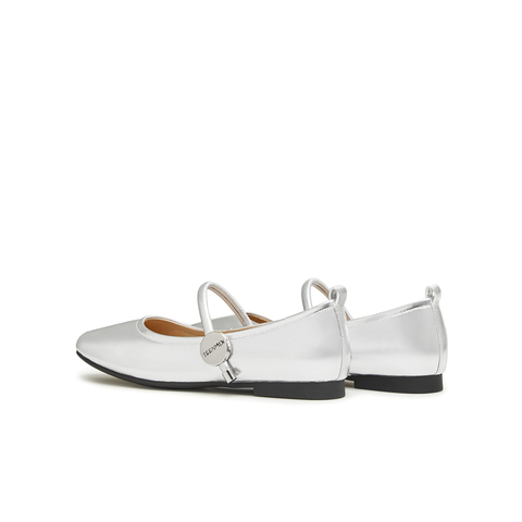 天美意2024春新款时尚休闲优雅复古百搭浅口女玛丽珍鞋KM013AQ4