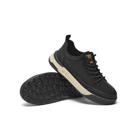 天美意2024夏新款商场同款厚底休闲百搭帆布鞋男休闲鞋3QJ01BM4