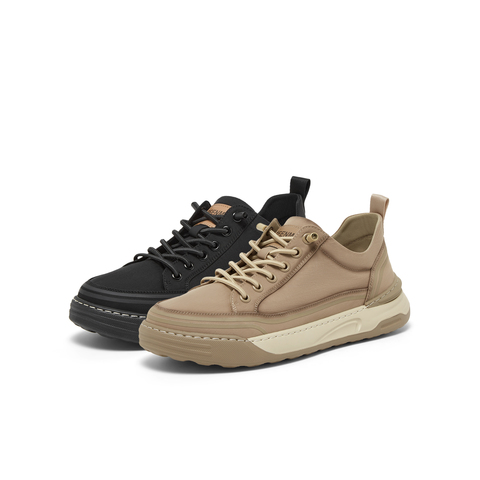 天美意2024夏新款商场同款厚底休闲百搭帆布鞋男休闲鞋3QJ01BM4