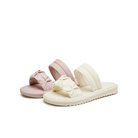 天美意2024夏新款商场同款百搭户外室内一脚蹬女拖鞋BJ071BT4