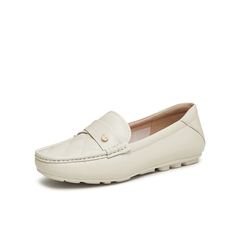 天美意2024秋新款商场同款舒适平底豆豆鞋浅口女单鞋BJ161CA4