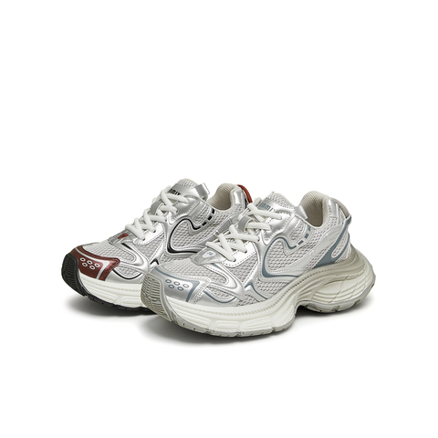 天美意2024秋新款复古百搭系带运动休闲厚底女老爹鞋KD042CM4