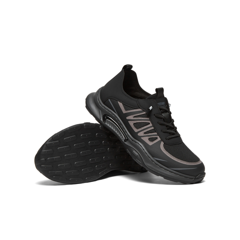 天美意2024秋新款商场同款厚底潮流网面透气男休闲鞋3SN01CM4