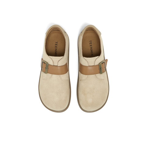 天美意2024秋新款商场同款休闲软木鞋两穿平底女勃肯鞋CNU23CM4