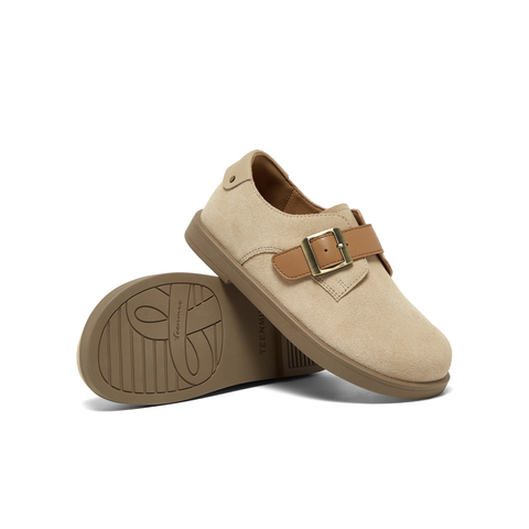 天美意2024秋新款商场同款休闲软木鞋两穿平底女勃肯鞋CNU23CM4