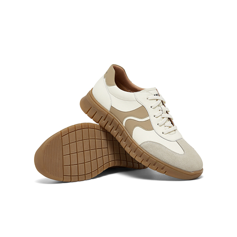 天美意2024秋新款商场同款复古阿甘鞋德训鞋男休闲鞋C4H05CM4