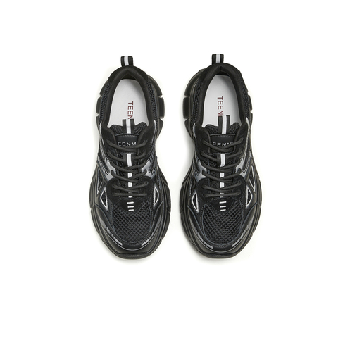 天美意2024秋新款商场同款时尚百搭厚底增高女老爹鞋BJ581CM4