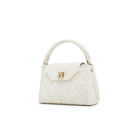 天美意2024秋新款商场同款简约百搭小方包手提女斜挎包X3004CX4