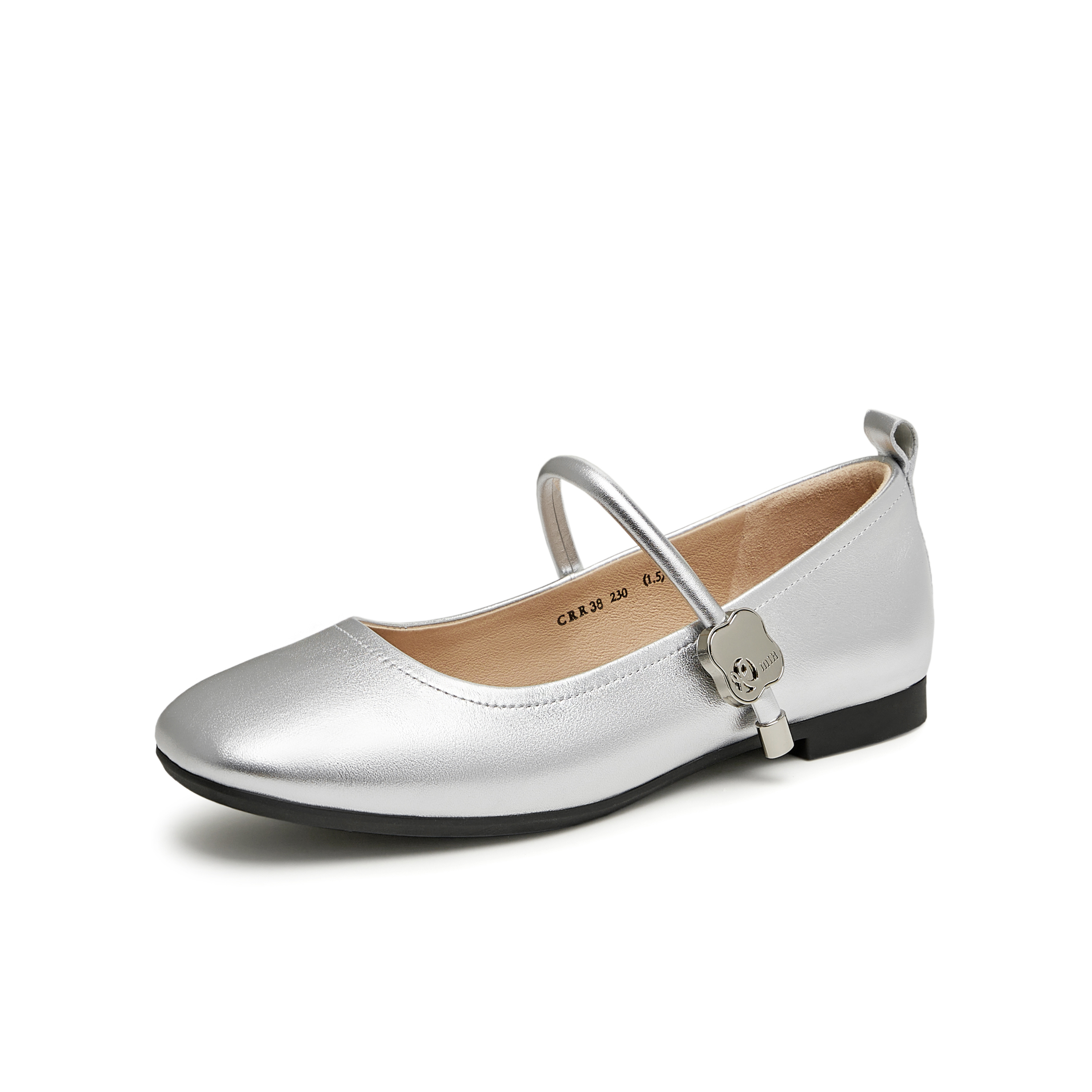 天美意2024秋新款商场同款平底舒适复古女学院玛丽珍鞋CRR38CQ4