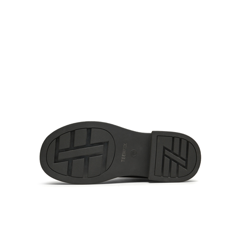 天美意2024冬新款商场同款厚底后拉链短靴女时装靴BJ801DD4