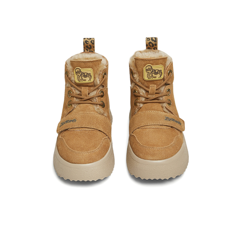 天美意2024冬新款商场同款疯狂动物城联名复古女雪地靴CPP45DD4