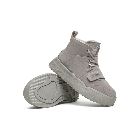 天美意2024冬新款商场同款疯狂动物城联名复古女雪地靴CPP45DD4