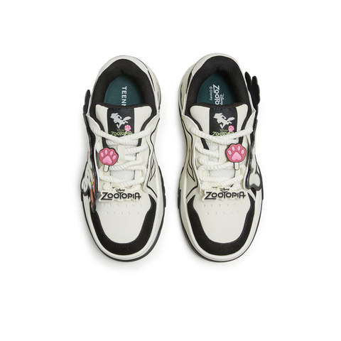 天美意2024冬新款商场同款疯狂动物城联名面包鞋女板鞋CNE29DM4