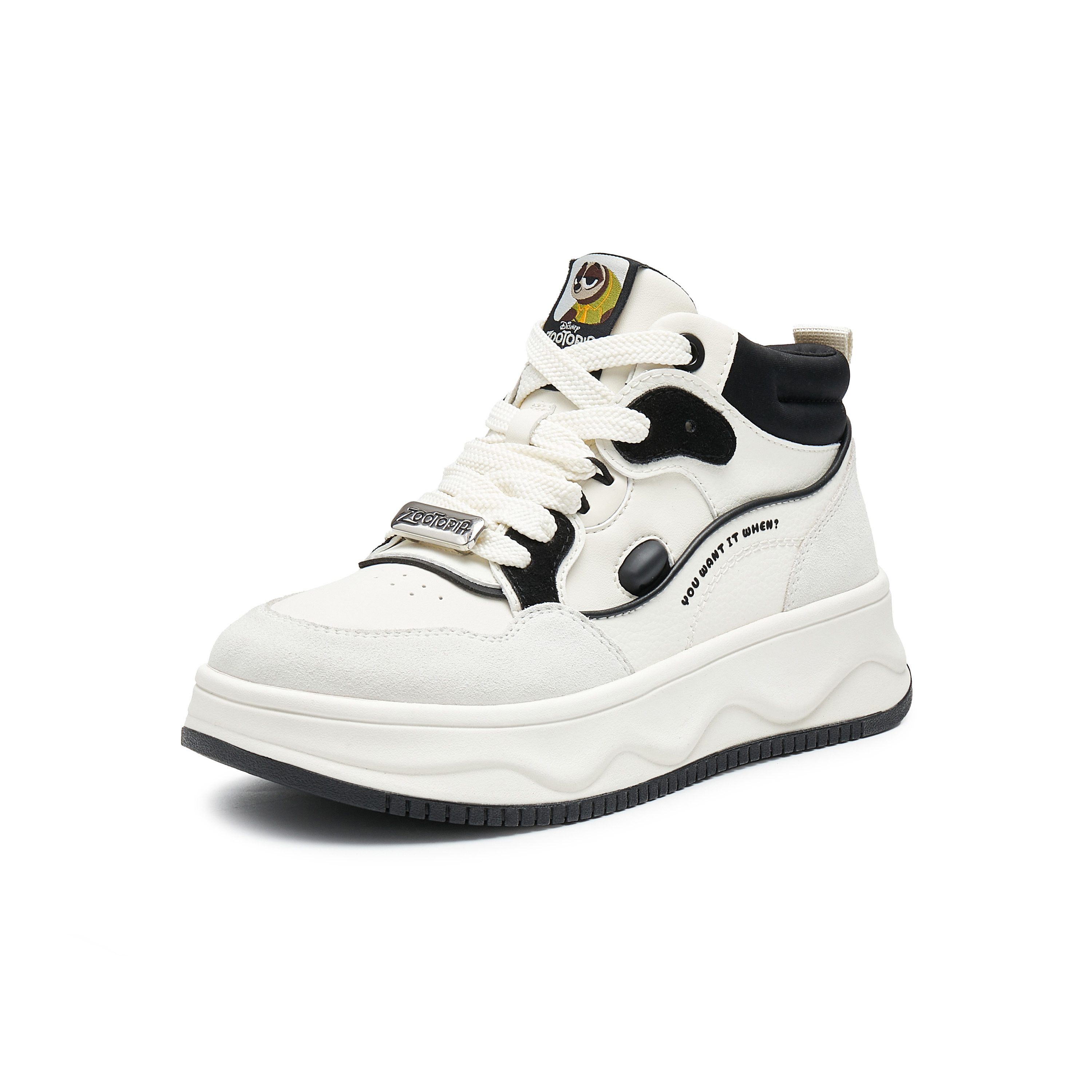 天美意2024冬新款商场同款疯狂动物城联名女运动高帮靴CQ141DD4