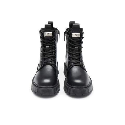 天美意2024冬新款商场同款工装户外潮酷百搭女马丁靴CQ942DD4