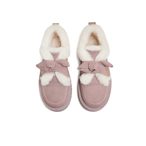 天美意2024冬新款商场同款疯狂动物城联名百搭女雪地靴CNA21DM4