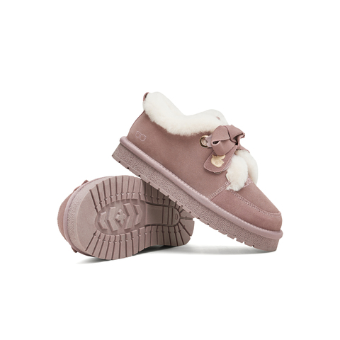 天美意2024冬新款商场同款疯狂动物城联名百搭女雪地靴CNA21DM4