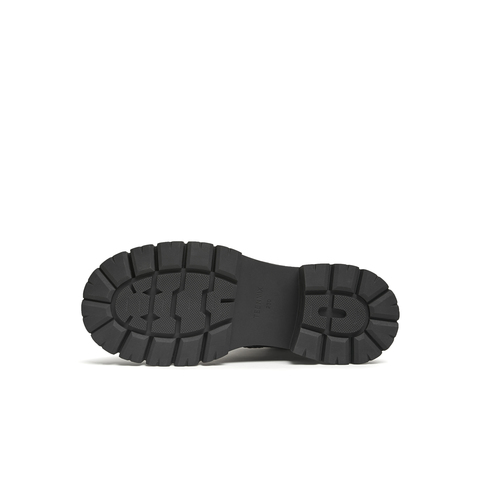 天美意2024冬新款商场同款休闲一脚蹬短靴复古女骑士靴BK021DZ4