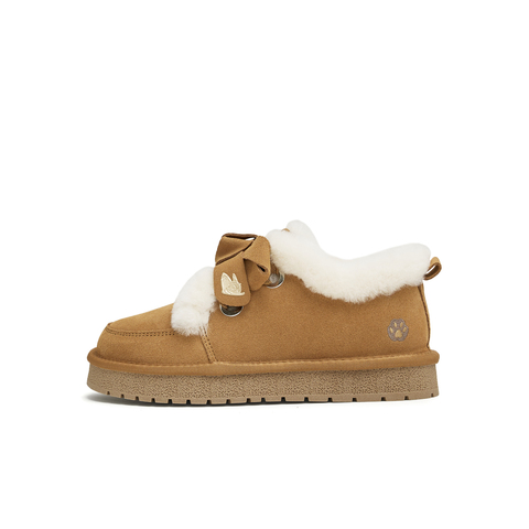 天美意2024冬新款商场同款疯狂动物城联名百搭女雪地靴CNA21DM4