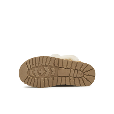 天美意2024冬新款商场同款疯狂动物城联名毛绒女雪地靴CNA42DD4