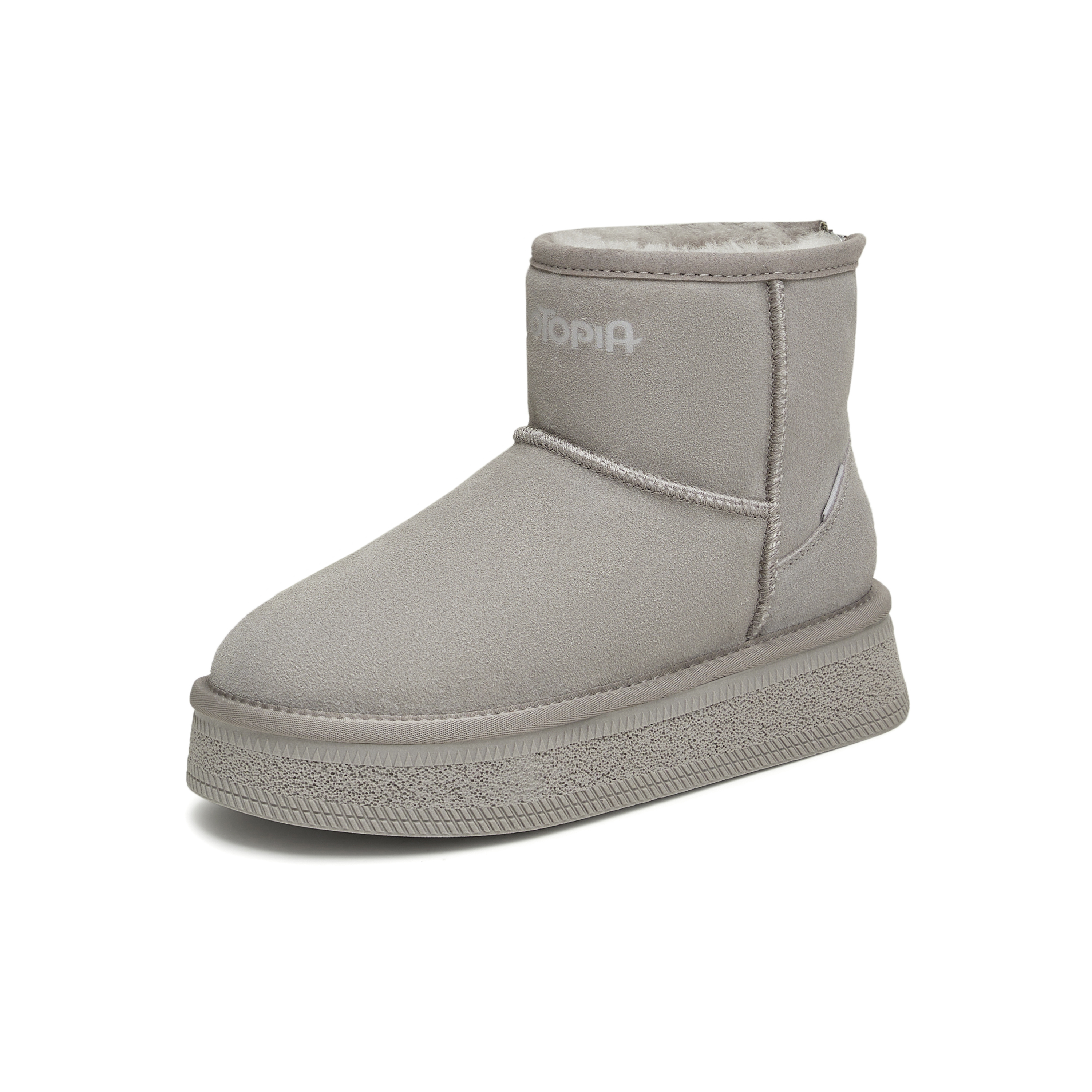 天美意2024冬新款商场同款疯狂动物城联名百搭女雪地靴CSH41DD4