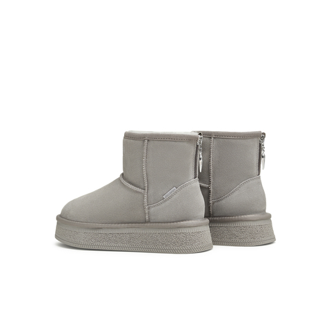 天美意2024冬新款商场同款疯狂动物城联名百搭女雪地靴CSH41DD4