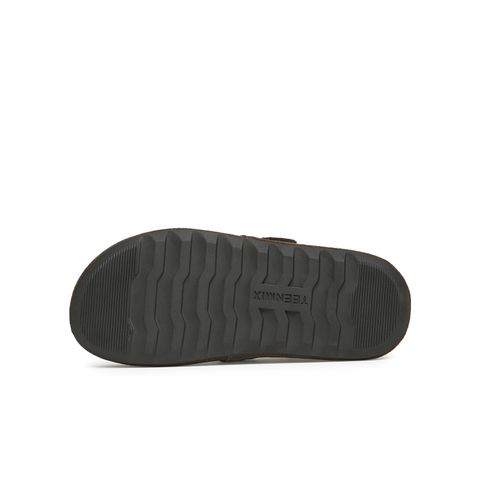 天美意2024秋新款平跟复古懒人一脚蹬勃肯鞋深口女单鞋KK011CM4