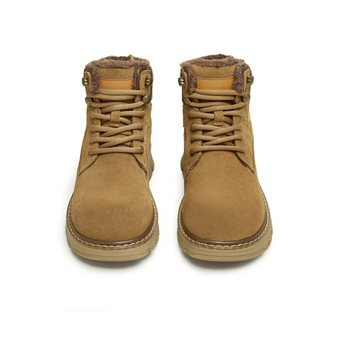 天美意2024冬新款户外登山工装百搭休闲大黄靴女马丁靴KGX01DD4