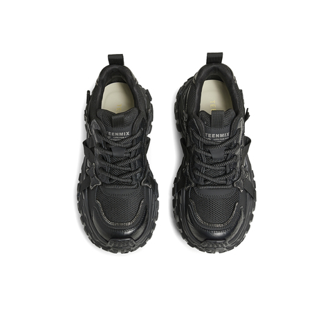 天美意2024冬新款时尚休闲百搭复古厚底运动女老爹鞋KG058DM4