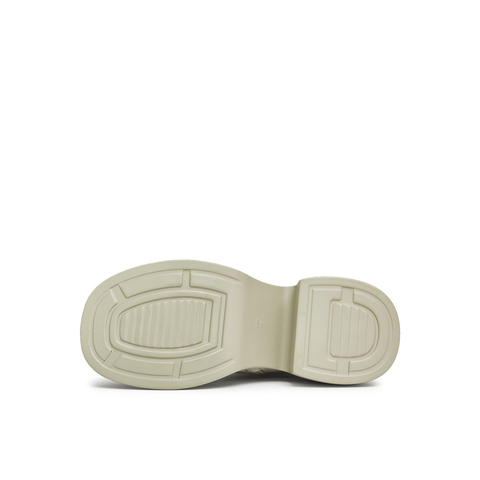 天美意2024冬新款厚底系带弹力靴长筒靴显瘦女骑士靴KTX13DG4